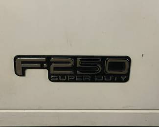 ***NOW ADDED - 2001 FORD F-250 SUPER DUTY PICK-UP TRUCK W/ ATTACHED SNOW PLOW! (DIESEL FUELED)*** 