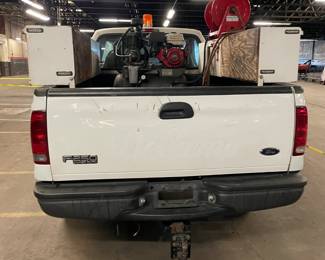 ***NOW ADDED - 2001 FORD F-250 SUPER DUTY PICK-UP TRUCK W/ ATTACHED SNOW PLOW! (DIESEL FUELED)*** 