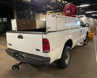 ***NOW ADDED - 2001 FORD F-250 SUPER DUTY PICK-UP TRUCK W/ ATTACHED SNOW PLOW! (DIESEL FUELED)*** 