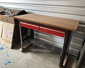 Vintage Craftsman Work Table