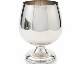 Silverplate Brandy Trophy Goblet, 1979