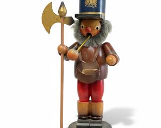 Steinbach German Wooden Incense Smoker 'Night Watchman'