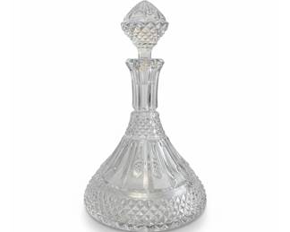 EAPG 'Thumbprint' Pattern Glass Decanter