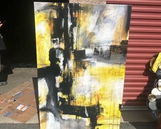 Imagination I by Rikki Drotar – Large Abstract Canvas Print