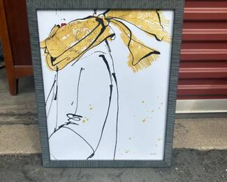 Anne Tavoletti “Fashion Strokes II” Canvas Art Print