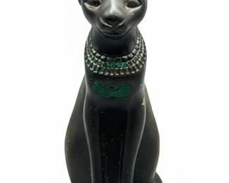 Franklin Mint 1986 Egyptian Cat (Bastet) Figurine