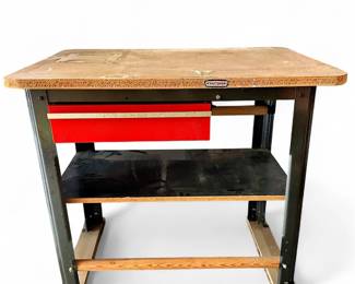 Vintage Craftsman Work Table