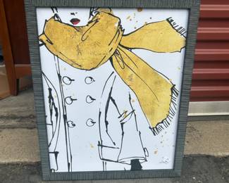Anne Tavoletti “Fashion Stroke III” Canvas Art Print