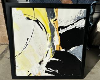 Framed Chris Paschke Buzz IV Canvas Print