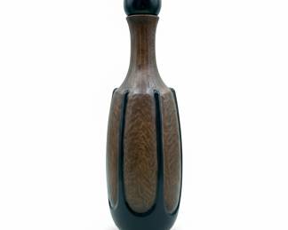 MCM Frankoma V-4 Decanter Vase, Signed by John Frank