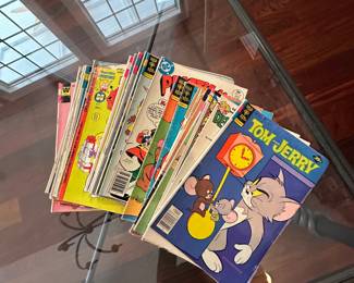 Vintage comic books
