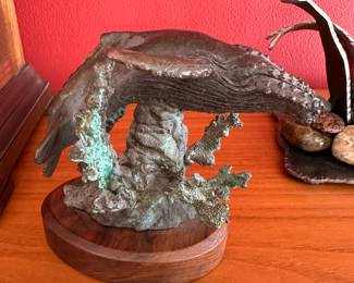 Bronze sculpture by Jerry Glover