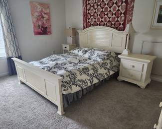 Queen Bed $400, Armoire $250, Nightstand $125