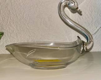 Swan trinket dish 