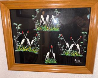 MCM  signed art