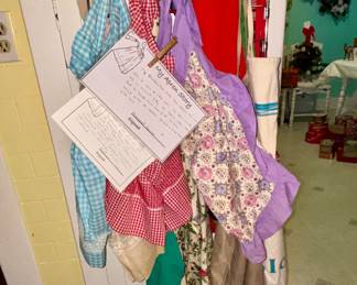 Handmade aprons