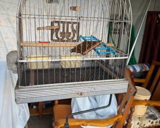 Vintage bird cage 