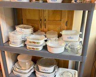 Corning Ware and Pyrex 