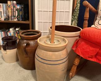 Pottery crockery 