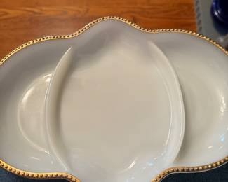 Fire king tray (white)