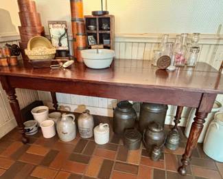 Desk: Handmade for a General Store in 1830 in Ashtabula, Ohio.