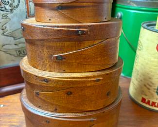 Vintage Shaker Nesting Boxes C:1800s.