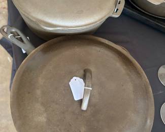 Cast Iron Dutch Ovens, Chicken Fryers and Griddles.