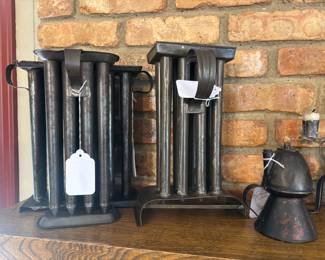 Tin Candle Molds