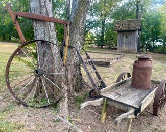 Antique Farm Equipment/Lawn Decor