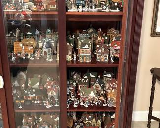 HUGE Collection of Dickens Village Miniatures