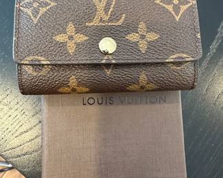 Authentic LV key pouch