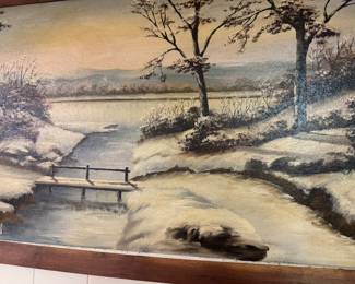 large snowy landscape