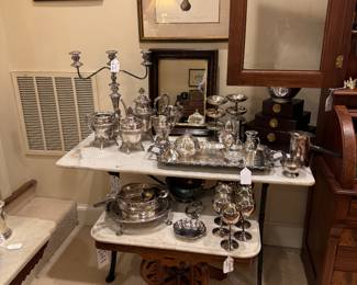 lots of silverplate