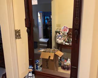 large entry hall mirrored piece