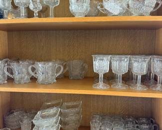 Vintage glassware