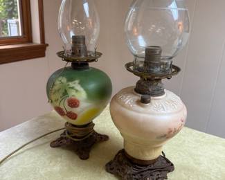 electrified oil lamps
