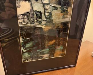 abstract water color