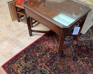 one of a pair of end tables
