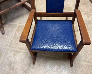 vintage child’s rocker
