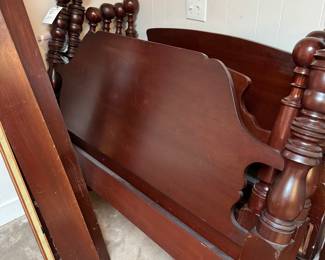 Cannonball double bed and a pair of vintage twin beds