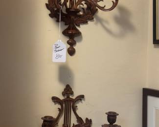 pair of sconces
