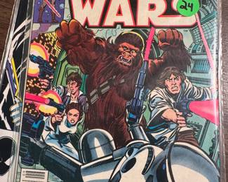 vintage Star Wars comic