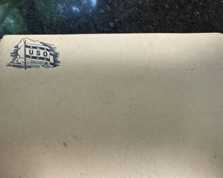WWII USO postcards
