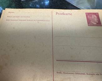 Nazi postcards