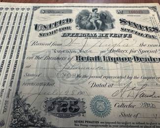 1901 License 