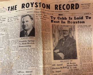 Ty Cobb death