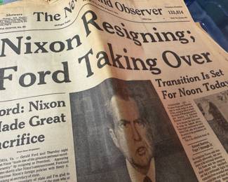 Nixon resignation