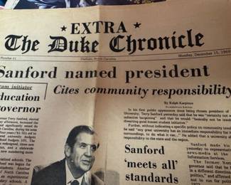 President Sanford of Duke