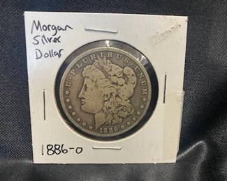 1886-O Morgan Silver Dollar 