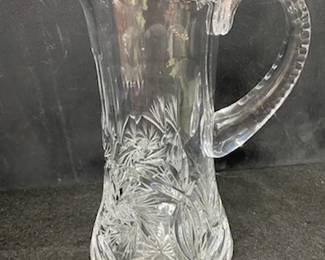 Cut Glass Pitcher 